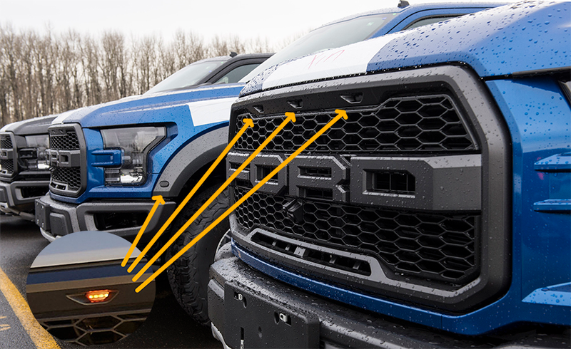 Those are usually lights. (Image Credit: Ford)